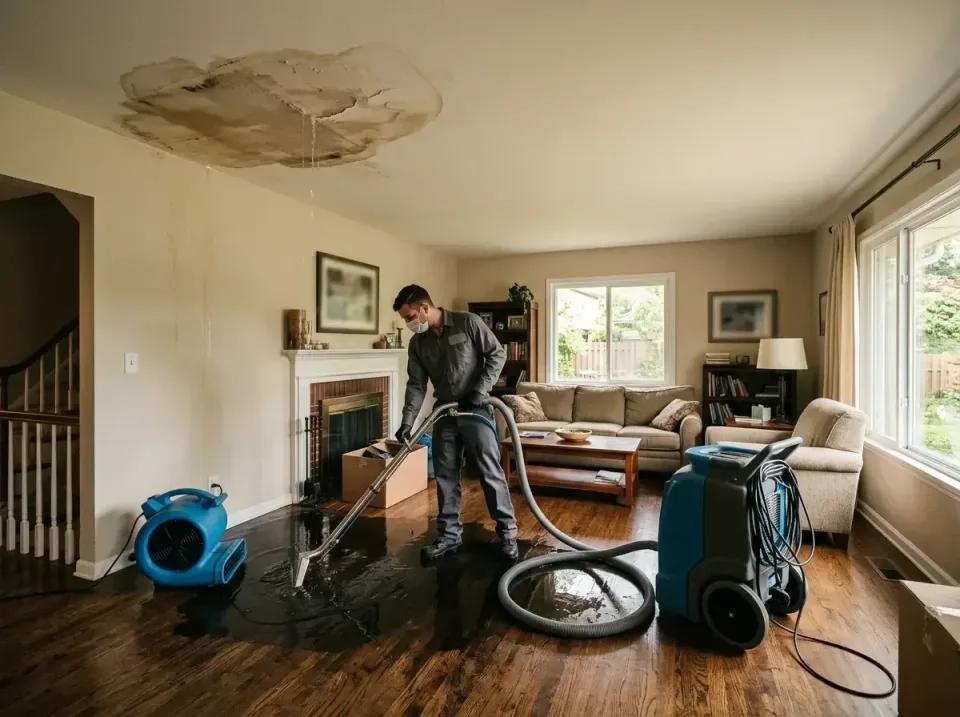 attic-pipe-burst-ceiling-drip-008 — frequently asked questions, Water Damage Restoration & Carpet Care in Miramar, FL